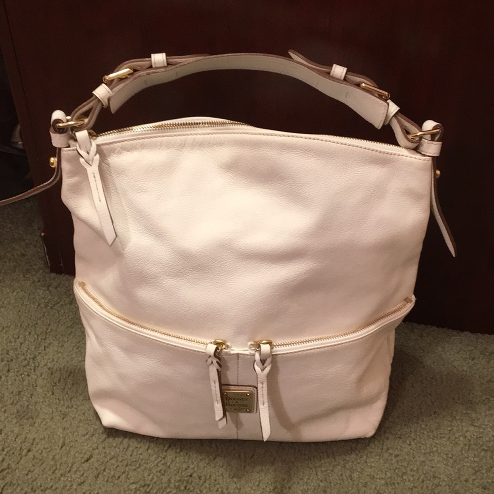 Dooney and Bourke white purse